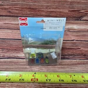 Busch H.O scale Mini welt Diorama Accessories
